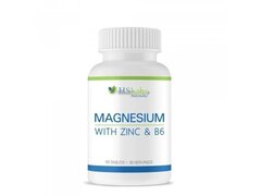 Magneziu + Zinc + Vitamina B6 90 Tablete, HS Labs